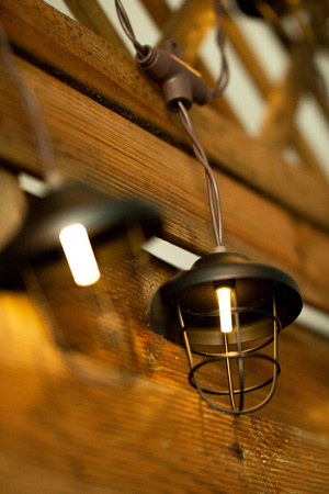 GIRLANDA SOLARNA 10x latarenka metalowa 4,5m ogrodowa ozdobna dekoracyjna 3000K ciepła