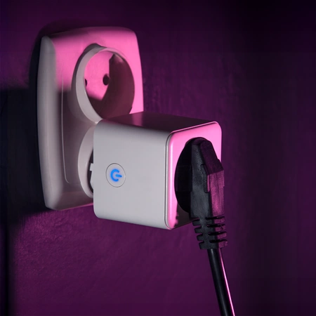 Inteligentne Gniazdko WiFi Watomierz Programator Timer TUYA SMART NIVO LUMILED