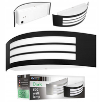 Kinkiet Ogrodowy Elewacyjny Lampa Zewnętrzna E27 IP44 DORIS