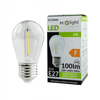 Żarówka LED Edison S14 E27 1W 100lm 2700K Ciepła FILAMENT Ecolight
