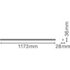 Lampa Meblowa Listwa LED 14W 4000K 120cm LINEAR COMPACT SWITCH LEDVANCE