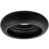 Oprawa sufitowa podtynkowa gipsowa Helios GOLDLUX (Polux) okrągła czarna matowa MR16