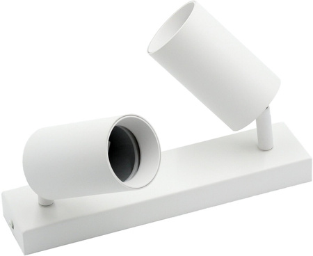 Lampa sufitowa QUALIS SPOT Reflektor Oprawa Halogenowa 2xGU10 Biała