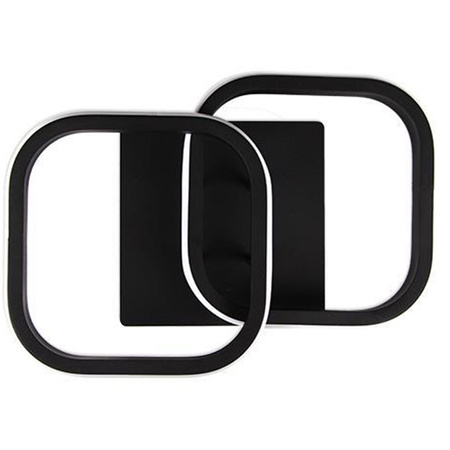 Lampa Sufitowa Żyrandol LED 16W NEBULA GEMINI Czarny