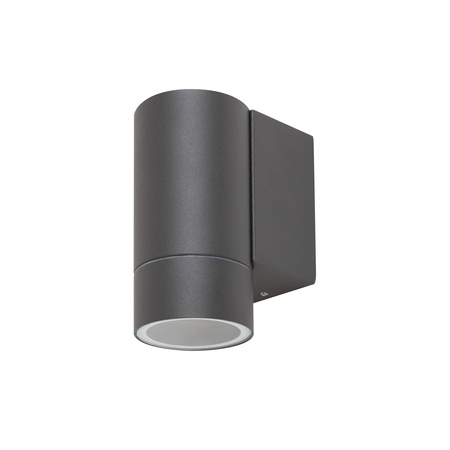 Lampa Ogrodowa Zewnętrzna Kinkiet Elewacyjny LED GU10 IP54 Antracyt Minimalistyczny Phoenix Rabalux