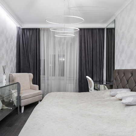 Lampa wisząca ORION trzy kręgi biały 99W LED IP20 styl nowoczesny minimalistyczny Metal i akryl Milagro