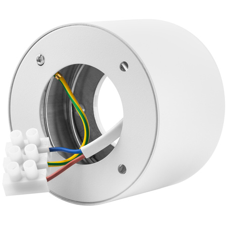 Oprawa HALOGENOWA Natynkowa SUNLA Tuba Gx53 LED Spot Kinkiet Sufitowa Walec Biały LUMILED
