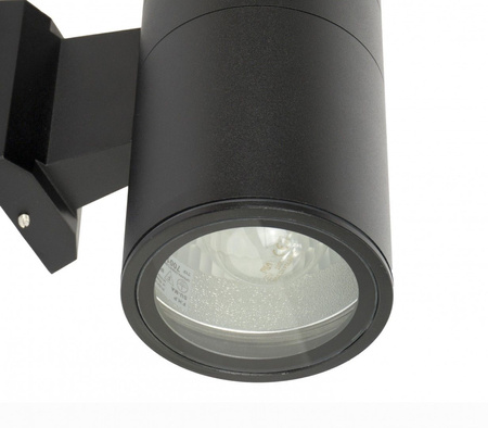 Lampa Ogrodowa Zewnętrzna Elewacyjna KINKIET LED Adela 7002 BL E27 Su-Ma