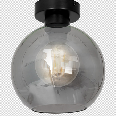 Lampa Sufitowa SOFIA SMOKED 1xE27 Milagro