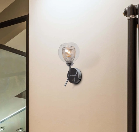 Lampa ścienna kinkiet K-JSL-1302/1W z serii FONS 1xE14 Kaja