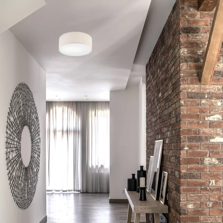 Plafon LED Lampa Sufitowa VIVIAN E27 Kremowa LM-1.207 Lamkur