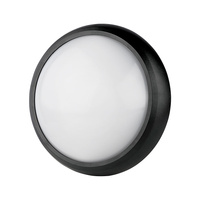 Plafon LED Lampa Sufitowa 12W 3000K 840lm IP54 Okrągła Czarna VT-8015 V-TAC