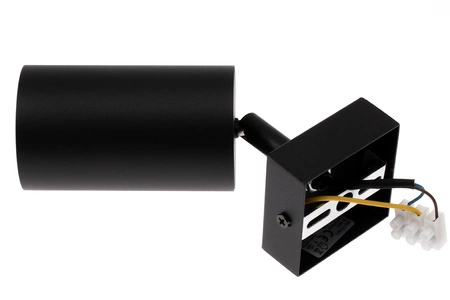 Lampa sufitowa QUALIS SPOT Reflektor Oprawa Halogenowa GU10 Czarna