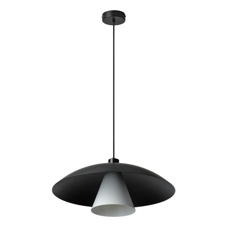 Lampa Sufitowa Wisząca Dekoracyjna E27 Czarna Biała Decor Flying Mushroom Pendant Osram