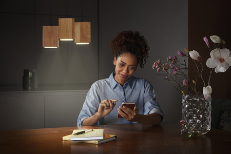 Lampa Wisząca Sufitowa LED 21W SMART+ WiFi CCT Ściemnialna Drewniana Pendant LEDVANCE