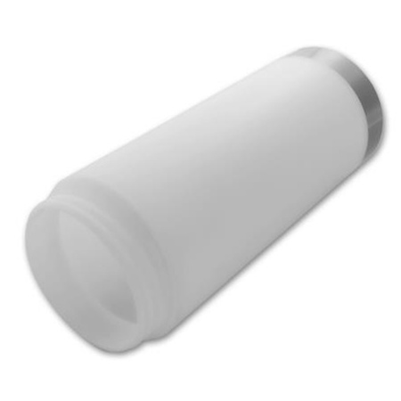 Lampa LED Ogrodowa Stojąca Zewnętrzna Słupek E27 z Czujnikiem Ruchu i Zmierzchu Srebrny IP44 Manila 45cm Masterled