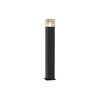 Lampa Ogrodowa Słupek Zewnętrzny Stojący E27 IP54 65cm Czarny Nowoczesny Loanda Rabalux