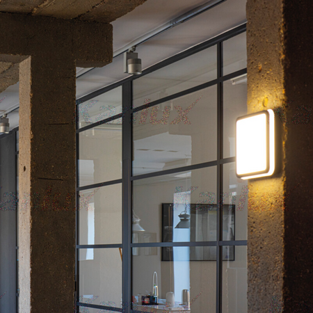 Plafon LED Lampa Ogrodowa Sufitowa 18W 1400lm 22 cm BENO KANLUX