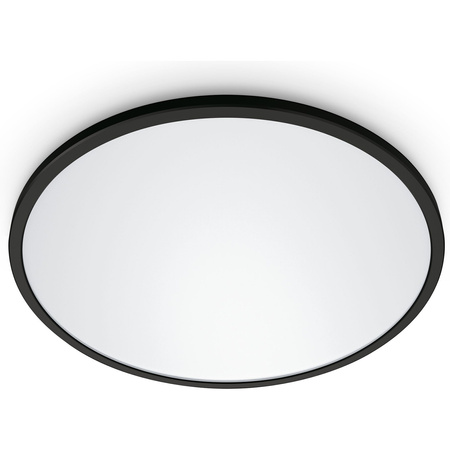 Plafon LED Lampa Sufitowa Natynkowa 22W CCT Czarny Okrągły SMART WiFi WiZ