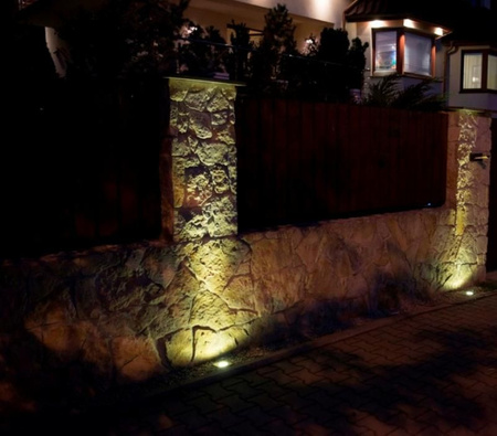 Oprawa Najazdowa Dogruntowa Pabla 4725 B Kwadratowa GU10 IP67 Su-Ma