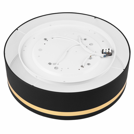 Plafon LED Lampa Sufitowa GLORIA 4xE27 Czarna Biała LM-4.202 Lamkur