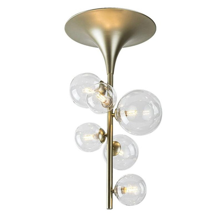 Lampa Sufitowa Dekoracyjna G9 Złoty Nowoczesny Aslov Rabalux