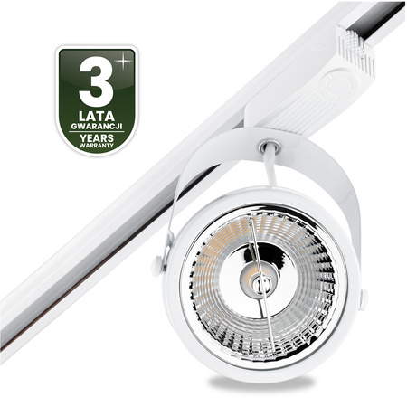 Reflektor Szynowy GU10 ES111 Biały VICTUS Lampa do Szynoprzewodów Jednofazowych Lumiled