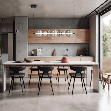 Lampa Wisząca Sufitowa DAPHNE SMOKED 40W Milagro