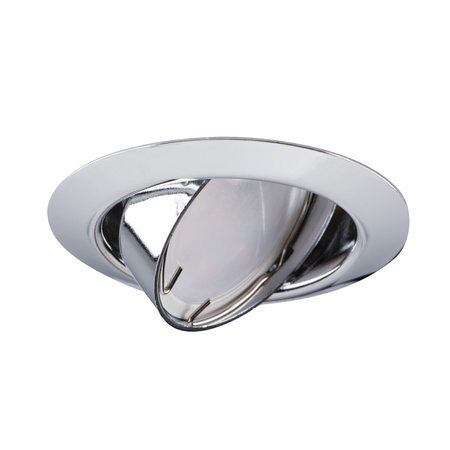 Oprawa LED Lampa Podtynkowa Punktowa Regulowana GU10 Chrom Tribis Kanlux