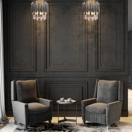 Lampa Ścienna Kinkiet MADISON Chrom 2xE14 Milagro