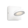Lampa Ścienna Kinkiet LED 4.5W 500lm 2200-2700K Ściemnialna WarmGlow Biała Clockwork Philips