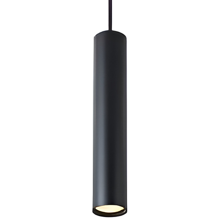 Lampa Wisząca Sufitowa KEON 3xGU10 Regulowana Tuba Czarna MASTERLED