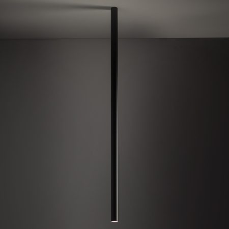 Oprawa Natynkowa Sufitowa GU10 SPOT TUBA Czarna FOURTY XL 10825 Nowodvorski