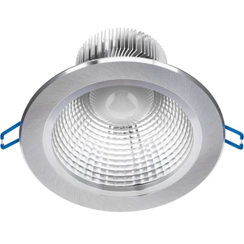 Oprawa Sufitowa 15W Podtynkowa LED DOWNLIGHT DEEP Okrągła 4000K 1200lm Srebrna