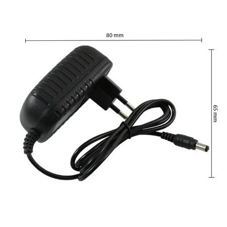 Zasilacz Wtyczkowy Impulsowy LED 12V 2A DC 2,1/5,5 24W