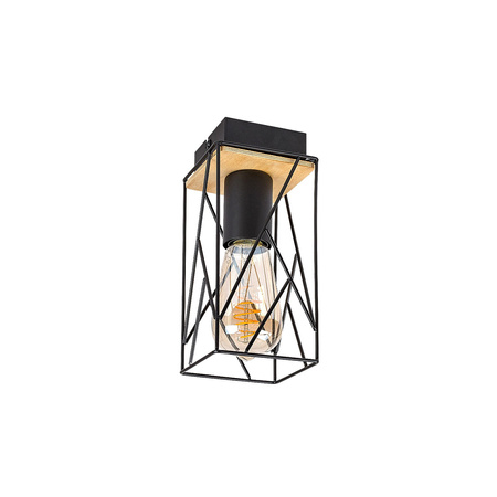 Lampa Wisząca Sufitowa E27 Czarny Industrialny Boire Rabalux