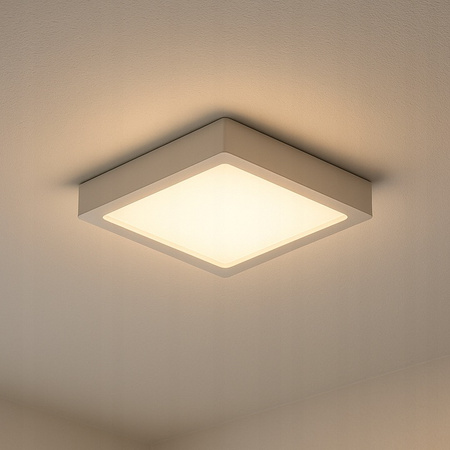 Panel LED Oprawa Sufitowa 6W 480lm 2700K Ciepły Natynkowy Kwadratowy Biały Proma Masterled