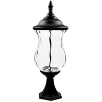 Lampa Ogrodowa Stojąca LED MARSYLIA 9W 3000K Czarna 54cm - GOLDLUX (Polux)