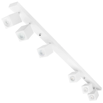 Lampa Sufitowa Reflektor 6xGU10 Listwa Belka QUANTUS Biała