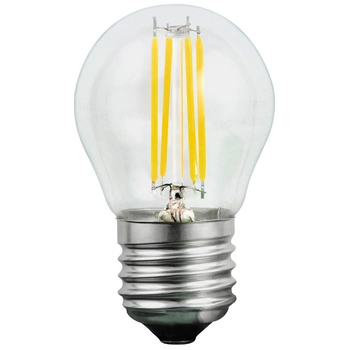 Żarówka LED E27 P45 4W = 35W 400lm 3000K Ciepła 360° Filament GOLDLUX (Polux)