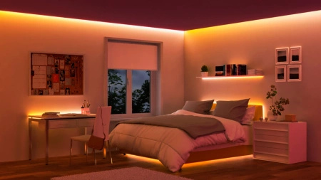 Taśma LED Pasek 10,2W RGBIC 4m Inteligentna SMART WiFi Bluetooth Aplikacja WiZ