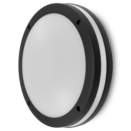 Lampa Ogrodowa Zewnętrzna Ścienna Kinkiet Elewacyjny do LED 2x E27 Okrągły LARIS LUMILED