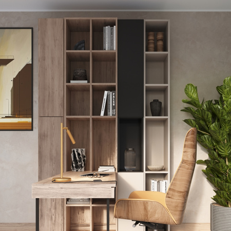 Lampa Biurkowa Stojąca Stołowa Nocna Szkolna 1x G9 Złota Pastelo Ocean Green SL.1470 Sollux