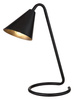 Lampa Stołowa Biurkowa Nocna E14 Czarny Industrialny Monty Rabalux