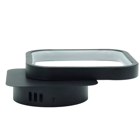 Kinkiet Lampa Ścienna LED CLOVER 14W 4000K Czarny
