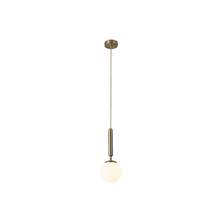 Lampa Wisząca Sufitowa Zwis E14 Złoty Nowoczesny Divina Rabalux