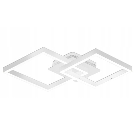 Lampa Sufitowa Żyrandol LED 70W CCT GALAXIS HERKULES Biały + Pilot Sterujący