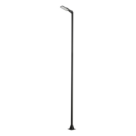Lampa Ogrodowa Oprawa Zewnętrzna Stojąca Słupek LED 60W 5900lm 4000K Neutralna Czarna Wodoodporna IP65 PATHWAY LED PRO 10633 Nowodvorski