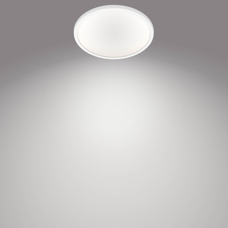 Lampa Sufitowa Plafon LED 18W 1700lm 4000K SceneSwitch Biała Super Slim CL550 Philips