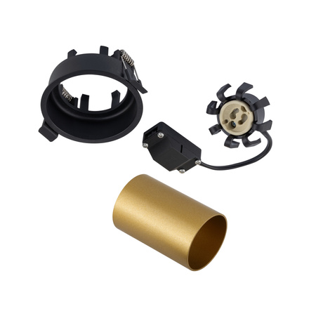 Oprawa Podtynkowa Sufitowa GU10 Złota MONO SLIDE 10800 Nowodvorski